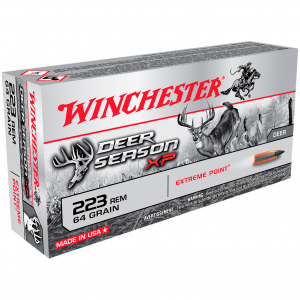 WINCHESTER Deer Season XP 223 Rem 64Gr Extreme Point 20rd Box Bullets (X223DS)