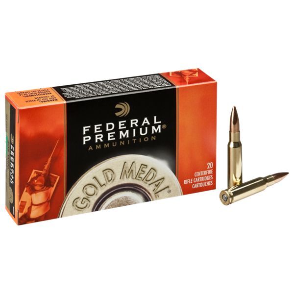 Federal Premium Gold Medal Centerfire Rifle Ammo - 175 gr. - .308 Winchester