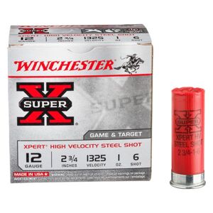 Winchester Xpert Hi-Velocity Game and Target Steel Shotshells - 28 Gauge - #6 - 5/8 oz - 25 rounds