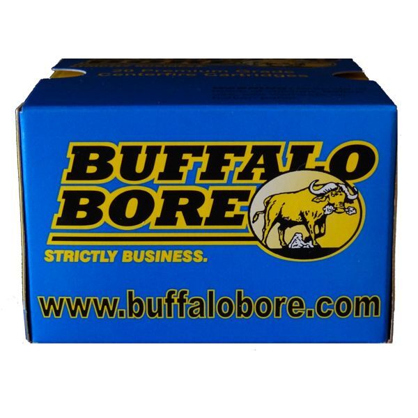 Buffalo Bore Centerfire Handgun Ammo - 9mm Luger - 115 Grain - 20 Rounds - 1300 fps
