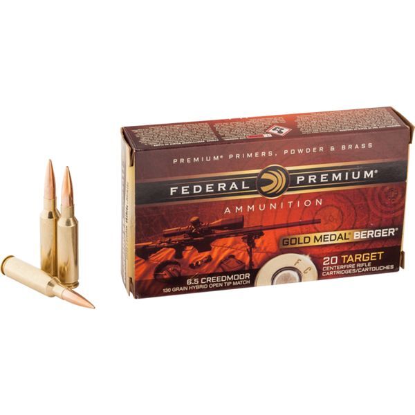 Federal Premium Gold Medal Centerfire Rifle Ammo - .223 Remington