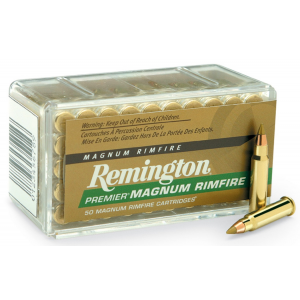 Remington Premier Rimfire Ammunition .17 HMR 17 gr ATV 50/box