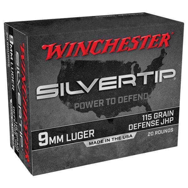 Winchester Silvertip Handgun Ammo - 9mm Luger