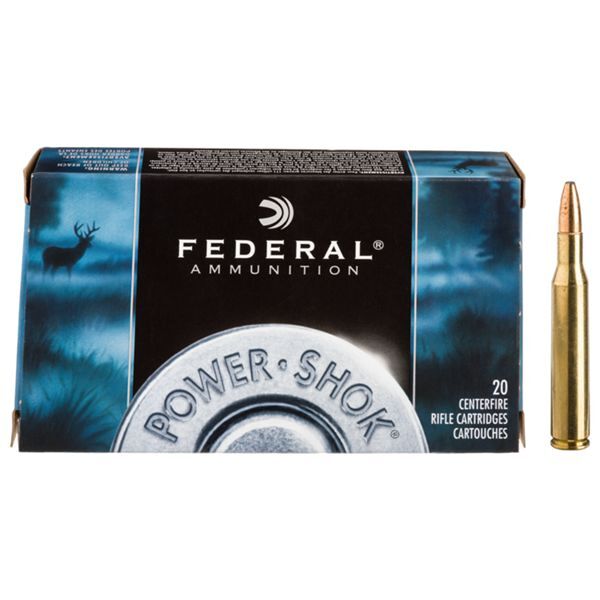 Federal Premium Power-Shok Centerfire Rifle Ammo - .308 Winchester - 150 Grain