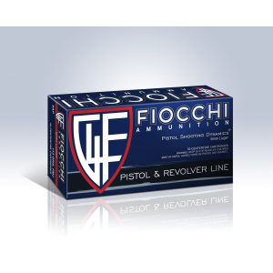 Fiocchi Pistol Shooting Dynamics Handgun Ammunition 9mm Luger 115 gr JHP 1175 fps 50/box