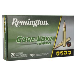Remington Core-Lokt Tipped Centerfire Rifle Ammo - .30-06 Springfield - 165 Grain - 20 Rounds