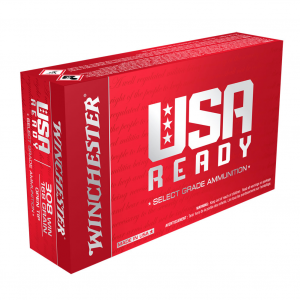 WINCHESTER USA Ready .223 Rem 62Gr Open Tip FMJ 20rd Box Ammo (RED223)