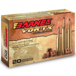 BARNES VOR-TX 243 Win 80Gr Tipped Triple Shock X 20bx/10cs Ammo (BB243W1)