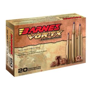 Barnes VOR-TX Centerfire Rifle Ammo - TSX Boat Tail - .223 Remington - 20 Rounds