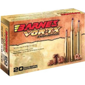 Barnes VOR-TX Rifle Ammunition .243 Win 80 gr TSXBT 3350 fps - 20/box