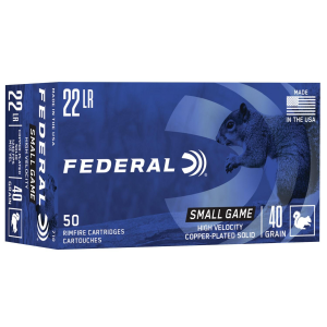Federal Game-Shok Rimfire Ammunition .22 LR 40 gr CPS 50/box