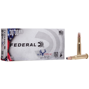 Federal Non-Typical Whitetail Rifle Ammunition .30-30 Win 150 gr SP 20/ct