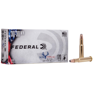 Federal Non-Typical Whitetail Rifle Ammunition .30-30 Win 170 gr SP 20/ct