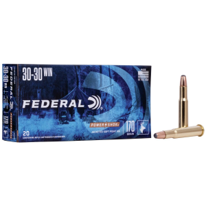Federal Power-Shok Rifle Ammunition .30-30 Win 170 gr RNSP 2200 fps - 20/box