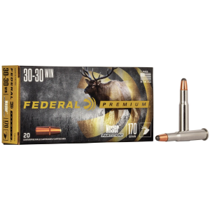 Federal Premium Vital-Shok Rifle Ammunition .30-30 Win 170 gr PT 2200 fps - 20/box
