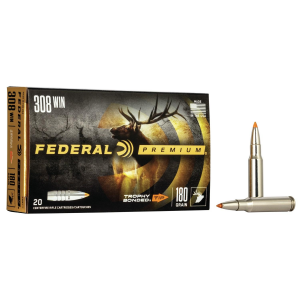 Federal Premium Vital-Shok Rifle Ammunition .308 Win 180 gr TBT 2620 fps - 20/box