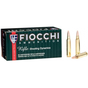 Fiocchi .223 Rem 55 gr FMJBT 50/ct Rifle Shooting Dynamics Rifle Ammunition