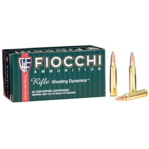 Fiocchi Rifle Shooting Dynamics Rifle Ammunition .223 Rem 62 gr FMJBT 3000 fps - 50/box