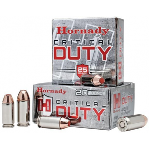 Hornady Critical Duty Handgun Ammo .45 ACP (+P) 220 gr Flex Tip 975 fps 20/box