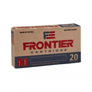 Hornady Frontier Rifle Ammunition .223 Rem 68 gr BTHP-MATCH 500/ct Case (25-20/ct Boxes)