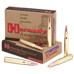Hornady Match Rifle Ammunition .308 Win 168 gr BTHP 2700 fps - 20/box