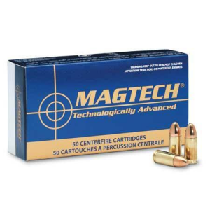 MagTech Handgun Ammunition .40 S&W 165 gr FMJ 1050 fps 50/box