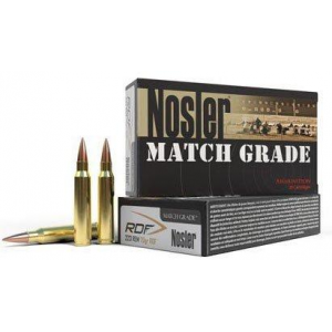 Nosler Match Grade Rifle Ammunition .223 Rem 70gr RDF HPBT 2850 fps 20/ct