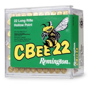 Remington CBee .22 LR 33 gr HP Rimfire Ammo - 100/box