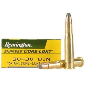 Remington Core-Lokt Rifle Ammunition .30-30 Win 150 gr SP 2390 fps - 20/box