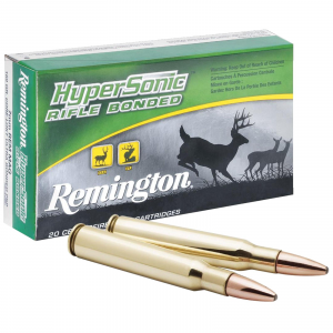 Remington Hypersonic Rifle Ammunition .308 Win 150 gr PSP 2924 fps - 20/box