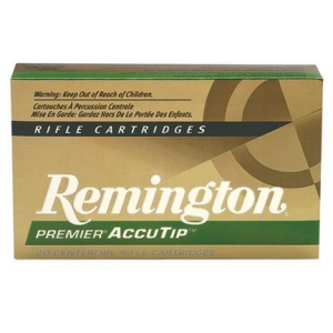 Remington Premier AccuTip Varmint Rifle Ammunition .17 Rem 20 gr ATV - 4250 fps