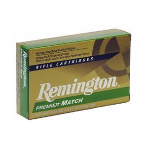 Remington Premier Match Rifle Ammunition .223 Rem 69 gr BTHP 3000 fps - 20/box