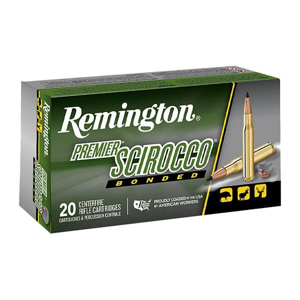 Remington Premier Scirocco Bonded Centerfire Rifle Ammo - .270 Winchester