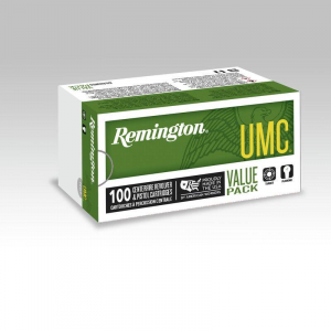 Remington UMC Handgun Ammunition 9mm Luger 115gr JHP 1145 fps 600/ct Case (6-100ct/Boxes)