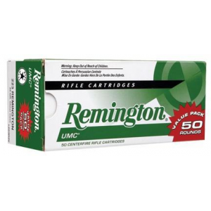 Remington UMC Rifle Ammunition .223 Rem 55 gr FMJ 2910 fps - 50/box