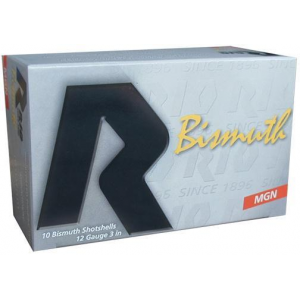 Rio Bismuth Magnum Shotshell 12 ga 3" MAX 1-1/4" #4 1400 fps 10/Box