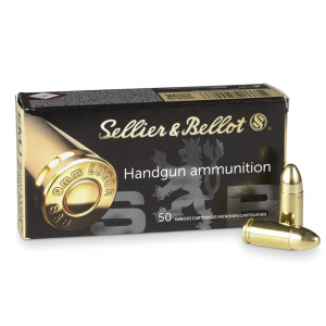 SELLIER & BELLOT 9mm 115Gr FMJ 50Rd Box Ammo (SB9A)