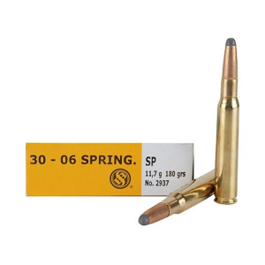 Sellier & Bellot Rifle Ammunition 30-06 Springfield 180 gr SP 20/Box