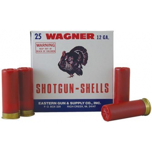 Wagner Shotgun Ammunition 12 ga. 2 3/4" MAX 2 oz. #10 25/Box