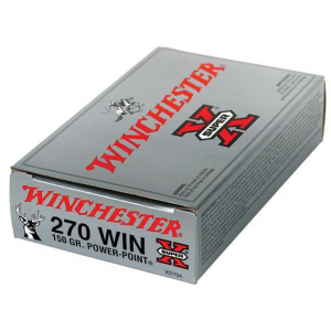 Winchester Super-X Power Point Rifle Ammunition .270 Win 150 gr PSP 2850 fps - 20/box