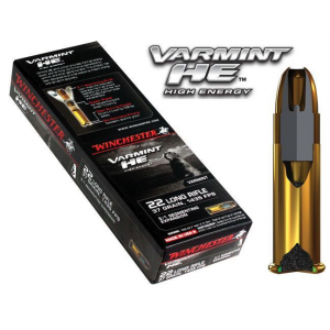 Winchester Varmint High Energy .22 LR 37 gr SP 1400 fps 50/box