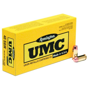 REMINGTON UMC 9mm 115 Grain FMJ Ammo, 100 Round Box (L9MM3B)
