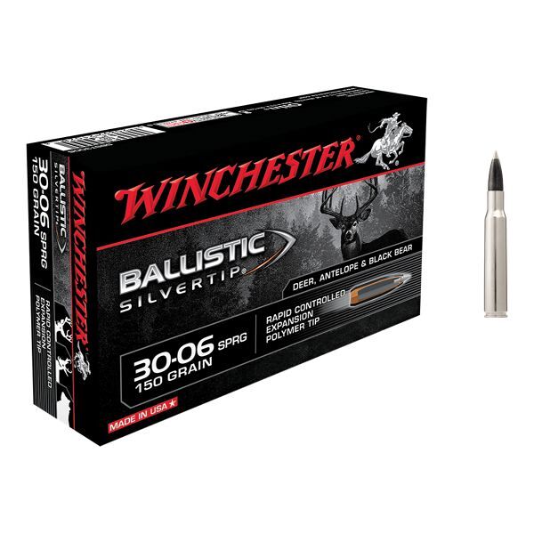 Winchester Ballistic Silvertip Centerfire Rifle Ammo - .308 Winchester - 150 Grain