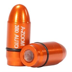 A-Zoom Ammo Snap Cap Dummy Rounds - Strikercap 380 Auto 2pk