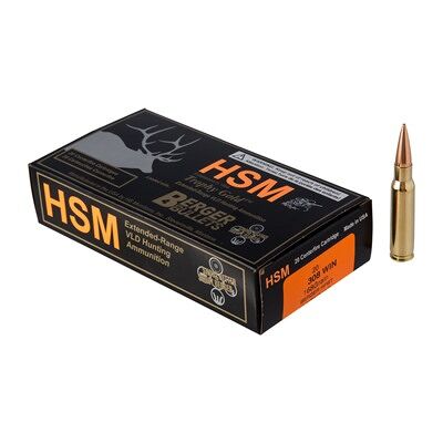 Hsm Ammunition Trophy Gold 308 Winchester Ammo - 308 Winchester 168gr Vld Hunting 20/Box
