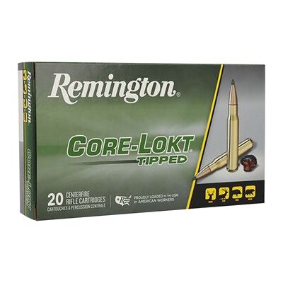 Remington Core-Lokt Ammo 308 Winchester 150gr Pointed Sp - 308 Winchester 180gr Core-Lokt Tipped 20/Box