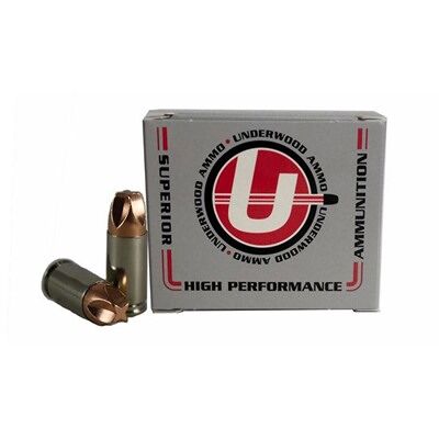 Underwood Ammo Xtreme Defender 9mm Luger +p Ammo - 9mm Luger +p 90gr Xtreme Defense 20/Box