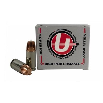 Underwood Ammo Xtreme Penetrator 9mm Luger +p Ammo - 9mm Luger +p 115gr Xtreme Penetrator 20/Box