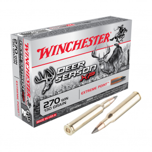 WINCHESTER AMMO Deer Season XP 270 Winchester 130Gr Polymer Tip Ammo (X270DS)
