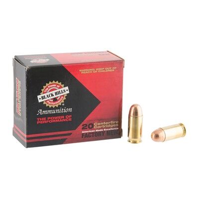 Black Hills Ammunition 45 Acp Ammo - 45 Auto 230gr Full Metal Jacket 20/Box